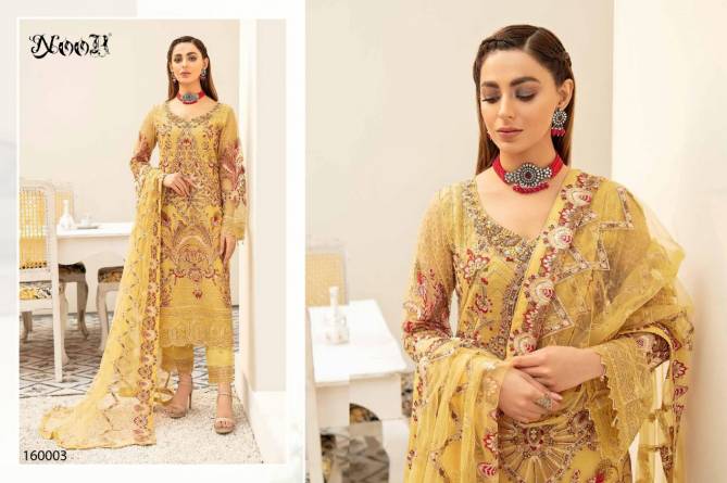 Noor Minhal 6 Heavy Designer Festive Wear Georgette Pakistani Salwar Kameez Collection